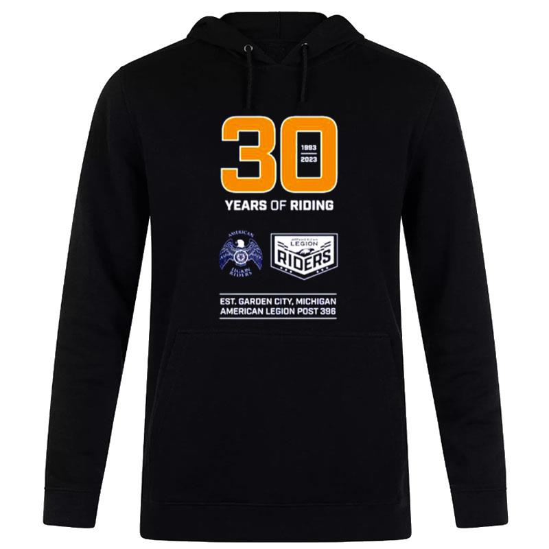 30 Years Of Riding American Legion Riders Hoodie