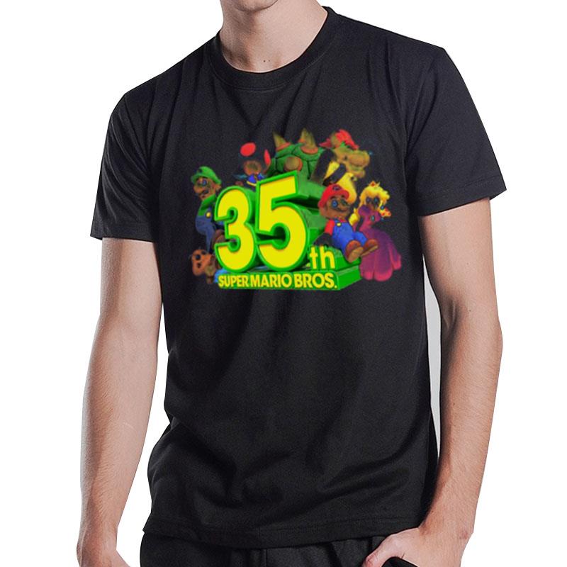 35Th Anniversary Of Super Mario Bros T-Shirt