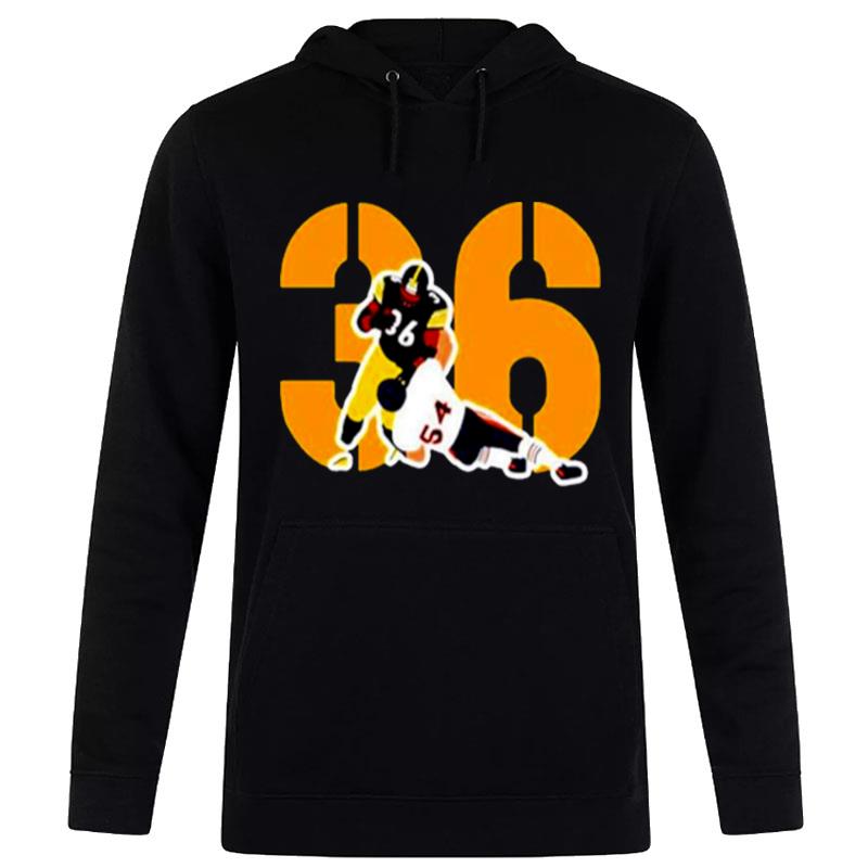 36 The Bus Of Pittsburgh Steelers Football Team Jerome Bettis Hoodie