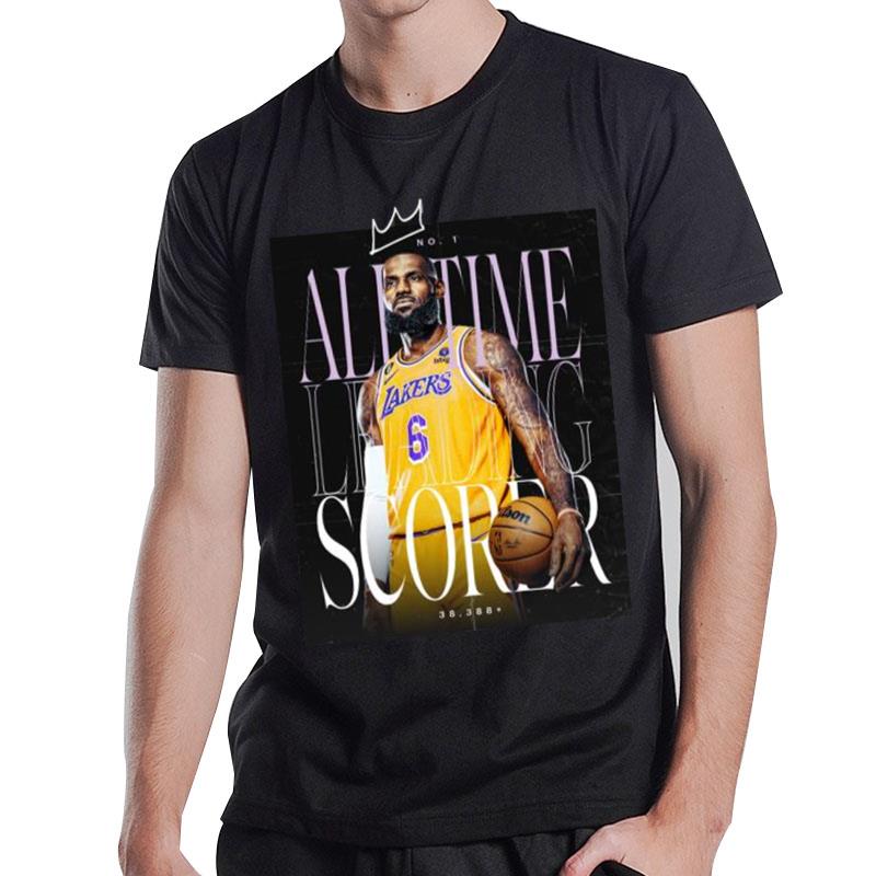 38388 Points Lebron James Nba?S All Time King T-Shirt