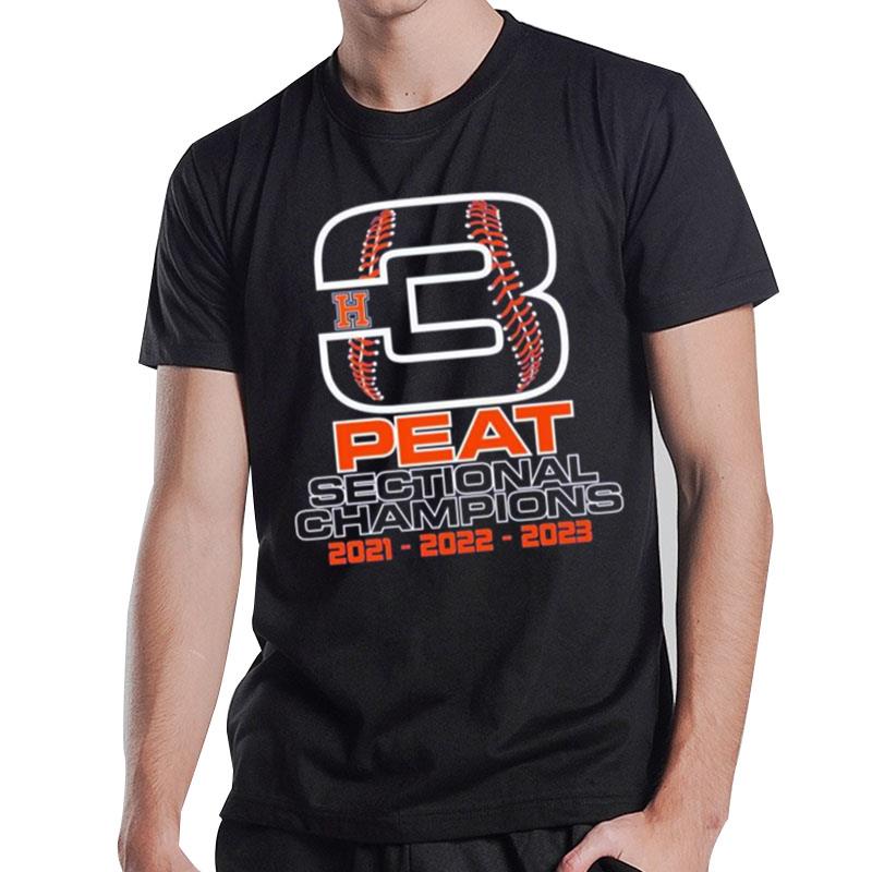 3 Peat National Champions 2021 2022 2023 T-Shirt