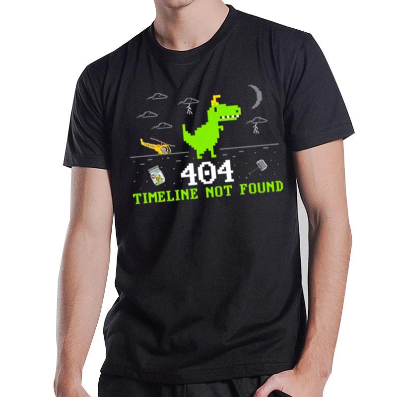 404 Timeline Not Found T-Shirt