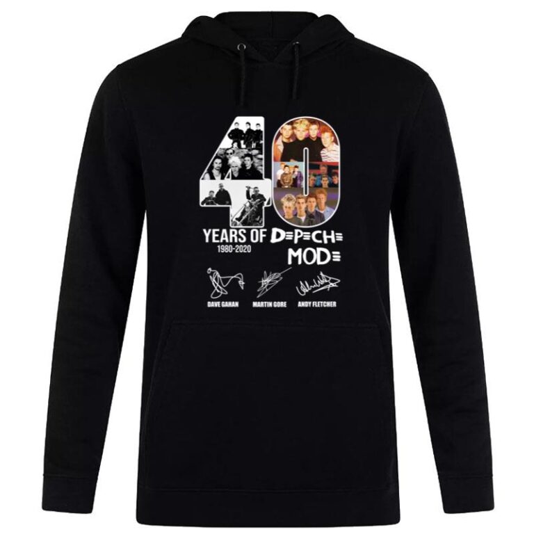 40 Years Of Depeche Mode Hoodie