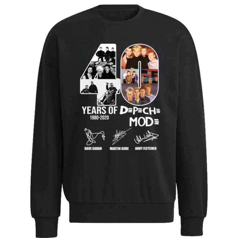 40 Years Of Depeche Mode Sweatshirt