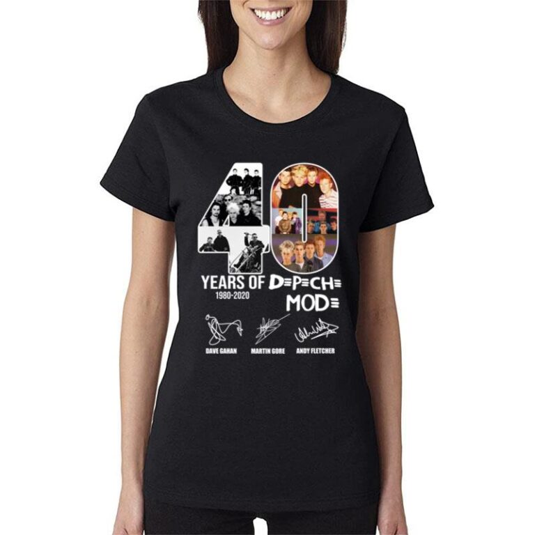 40 Years Of Depeche Mode Women T-Shirt