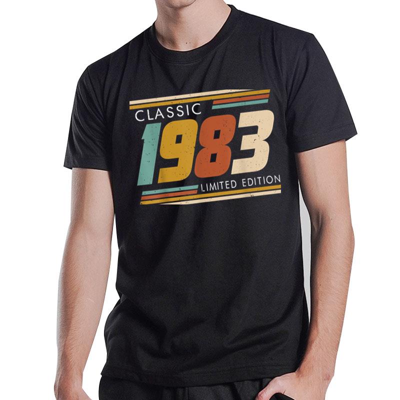 40 Years Old Classic 1983 Limited Edition 40Th Birthday T-Shirt
