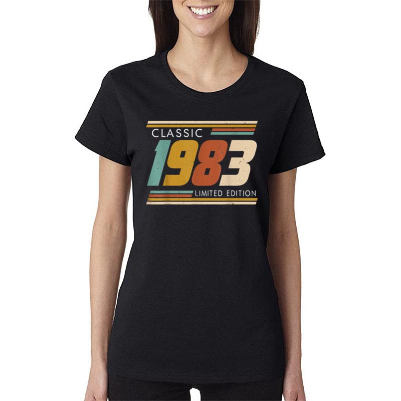 40 Years Old Classic 1983 Limited Edition 40Th Birthday Women T-Shirt