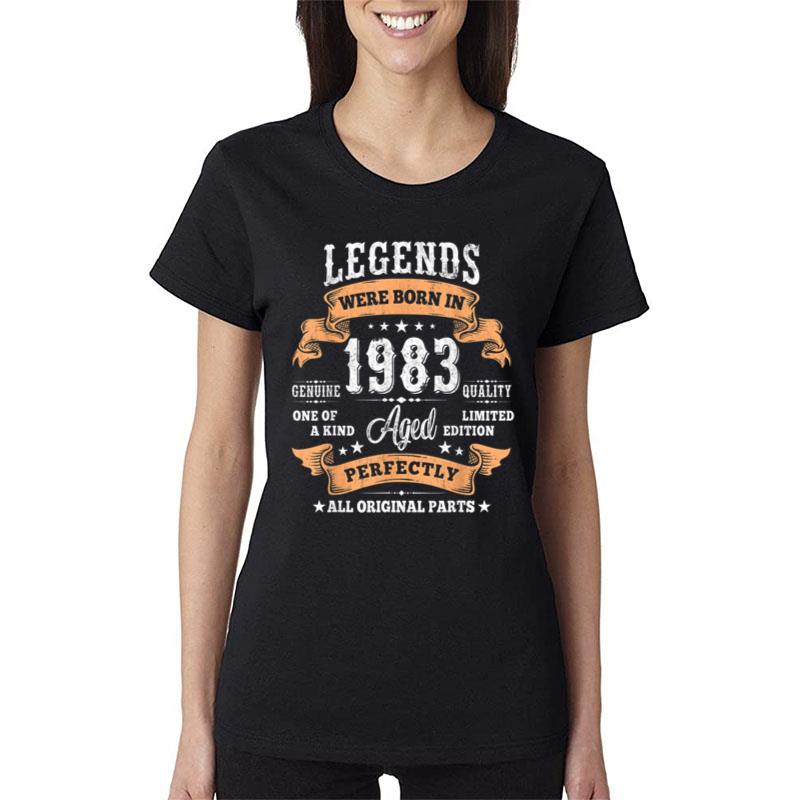 40 Years Old Gifts For Men Women Vintage 1983 40Th Birthday Women T-Shirt