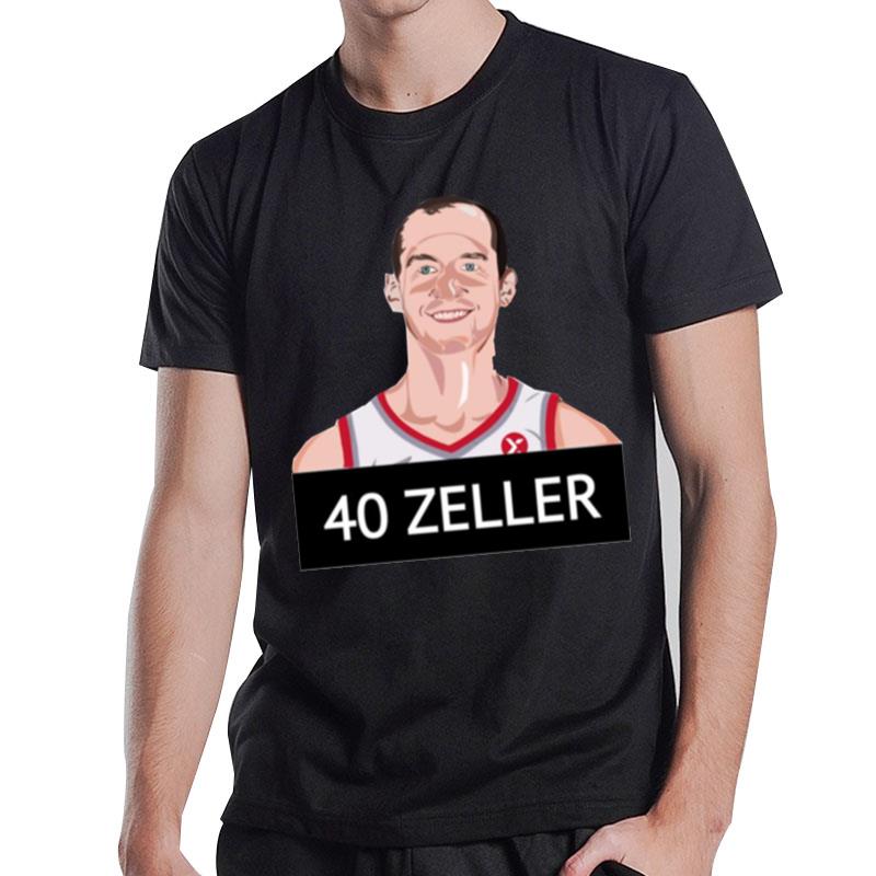 40 Zeller Fanart Cody Basketball T-Shirt