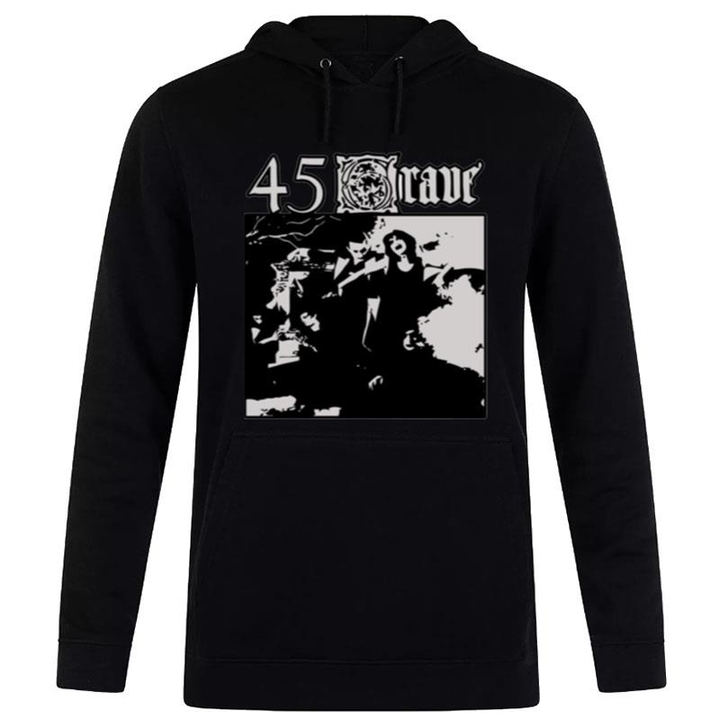 45 Grave Artwork Design Hoodie