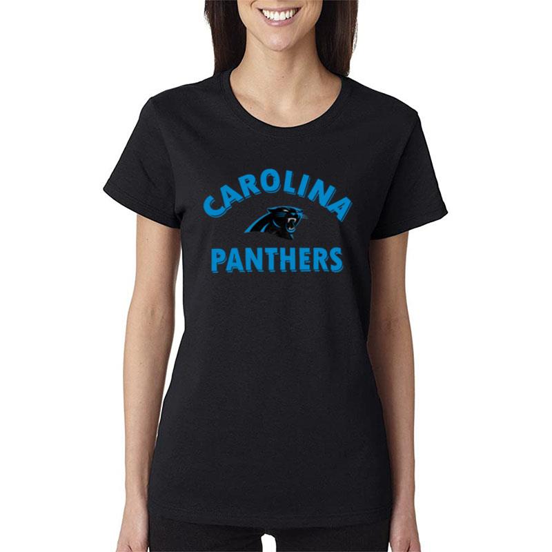 47 Brand Double Back Scrum Carolina Panthers Women T-Shirt