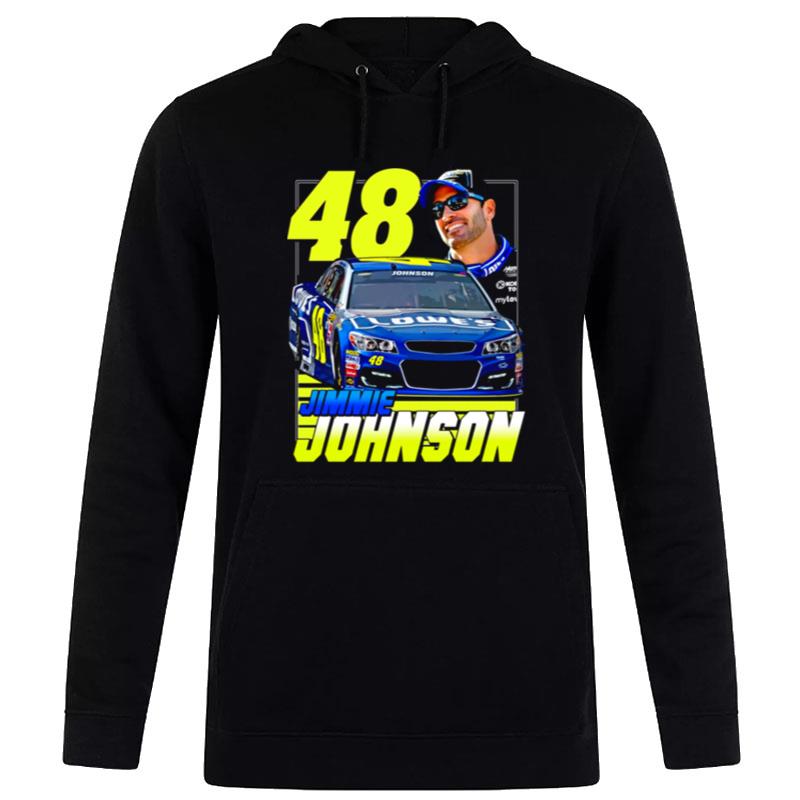 #48 Jimmie Johnson Nascar L?ende Num?o Hoodie