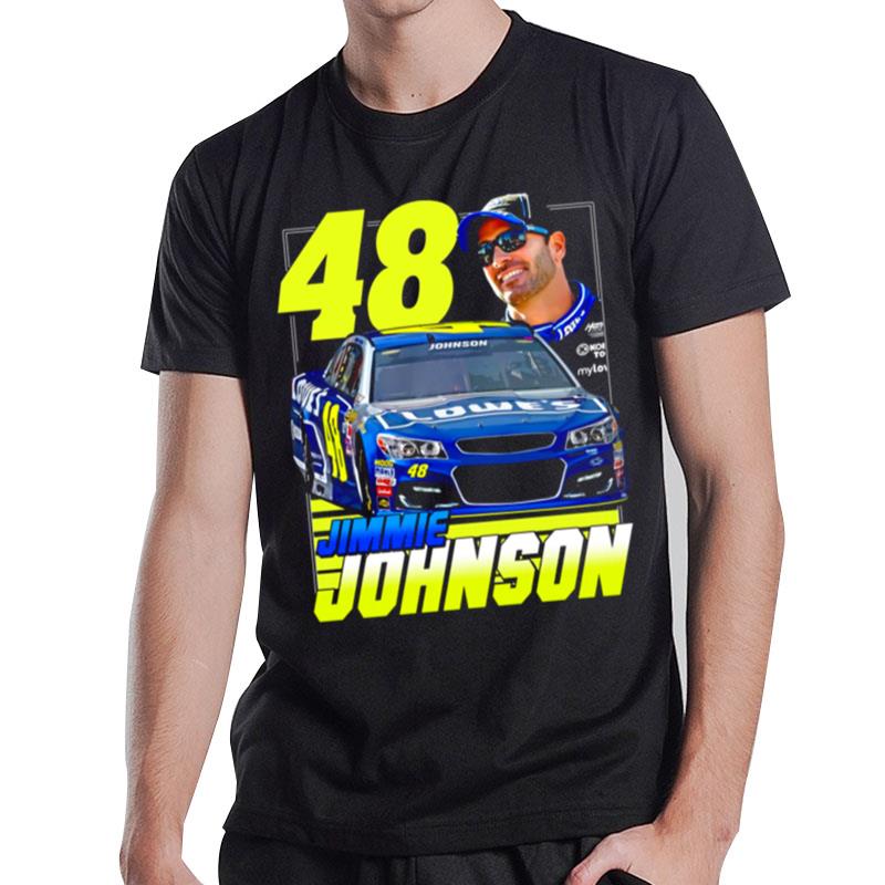 #48 Jimmie Johnson Nascar L?ende Num?o T-Shirt