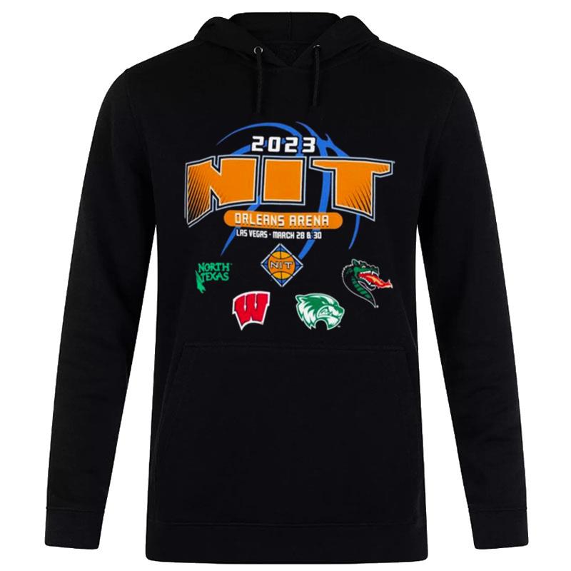 4 Team 2023 Division I Men?S Basketball Postseason Ni Hoodie