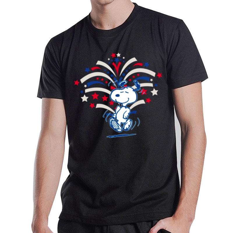 4Th Of July Dance Peanuts Snoopy T-Shirt