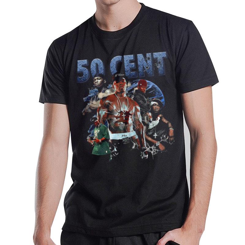 50 Cent 90S Vintage Style Bootleg T-Shirt