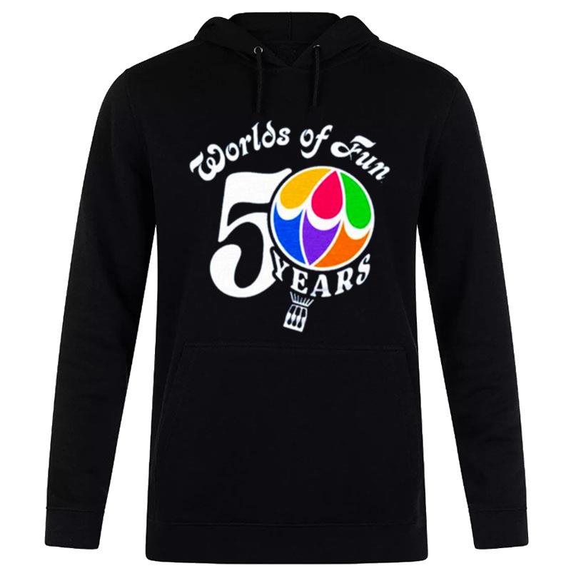 50 Years Of Worlds Of Fun Vintage Hoodie