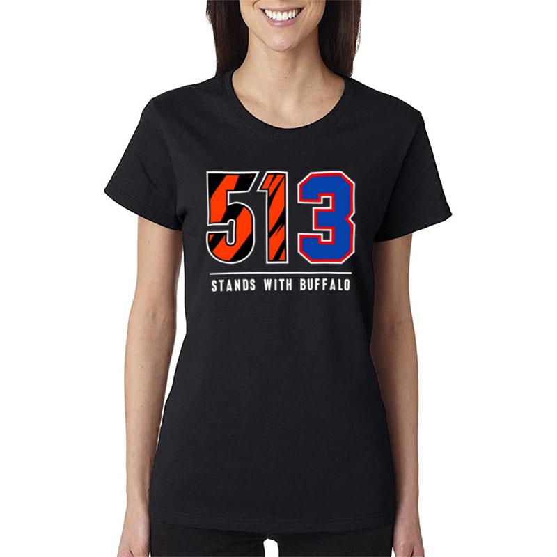 513 Stands With Buffalo Women T-Shirt