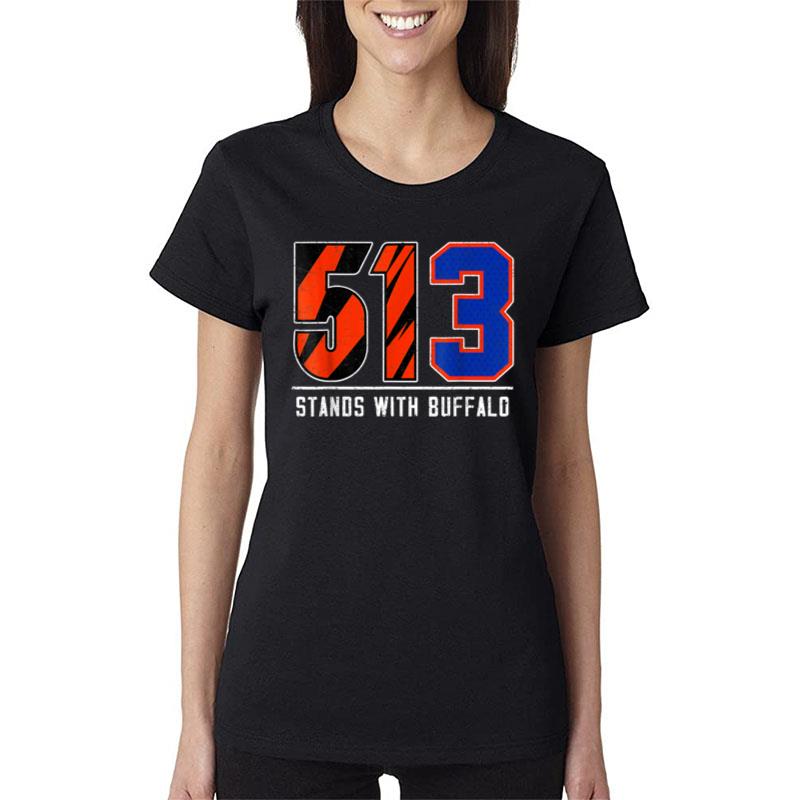 513 Stands With Buffalo Women T-Shirt