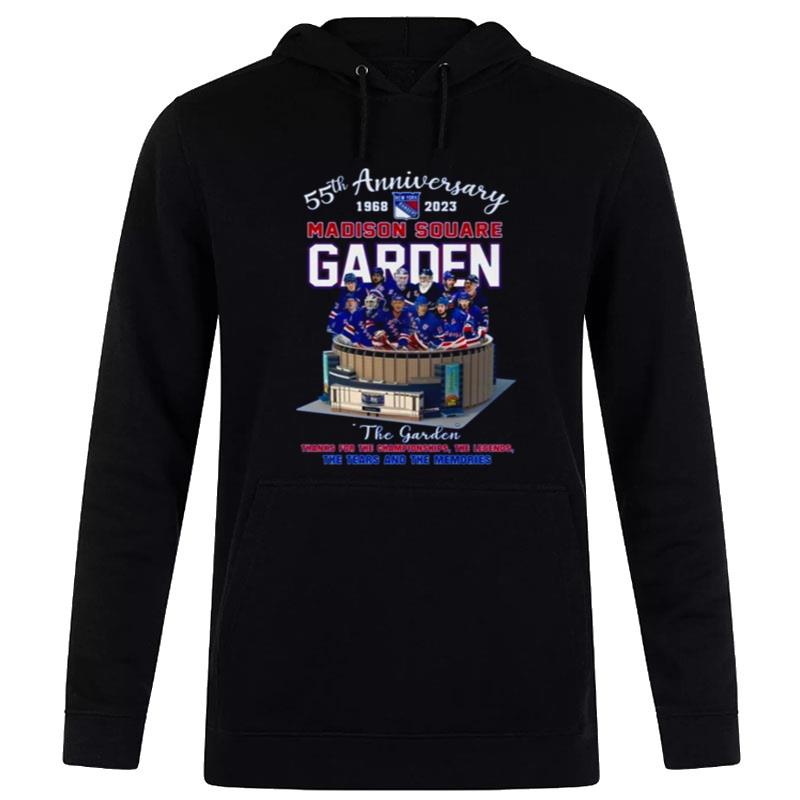 55Th Anniversary 1968 - 2023 Madison Square Garden Thanks For The Championships The Legends The Tears And The Memories Hoodie