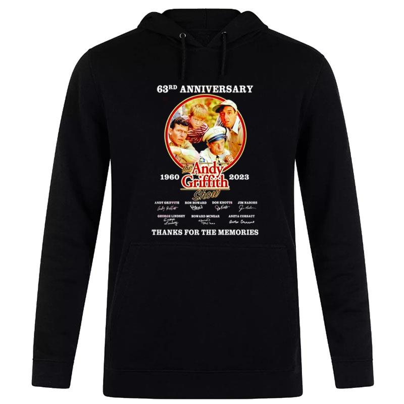 63 Rd Anniversary The Andy Griffith Show 2023 Thank You For The Memories Hoodie