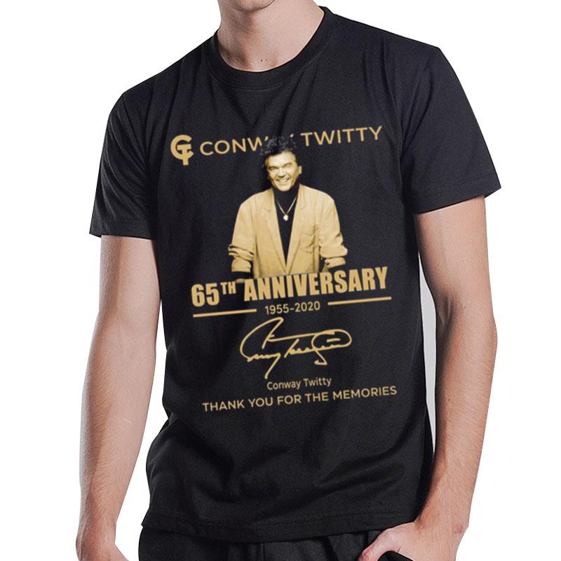 65Th Anniversary 1955 2020 Thank You 2 Conway Twitty T-Shirt