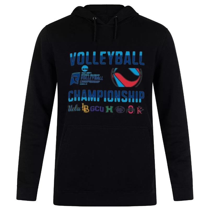 7 Teams 2023 Men?S National Collegiate Volleyball Championship Hoodie