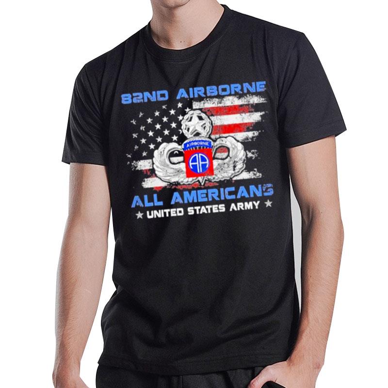 82Nd Airborne All Americans United States Army T-Shirt