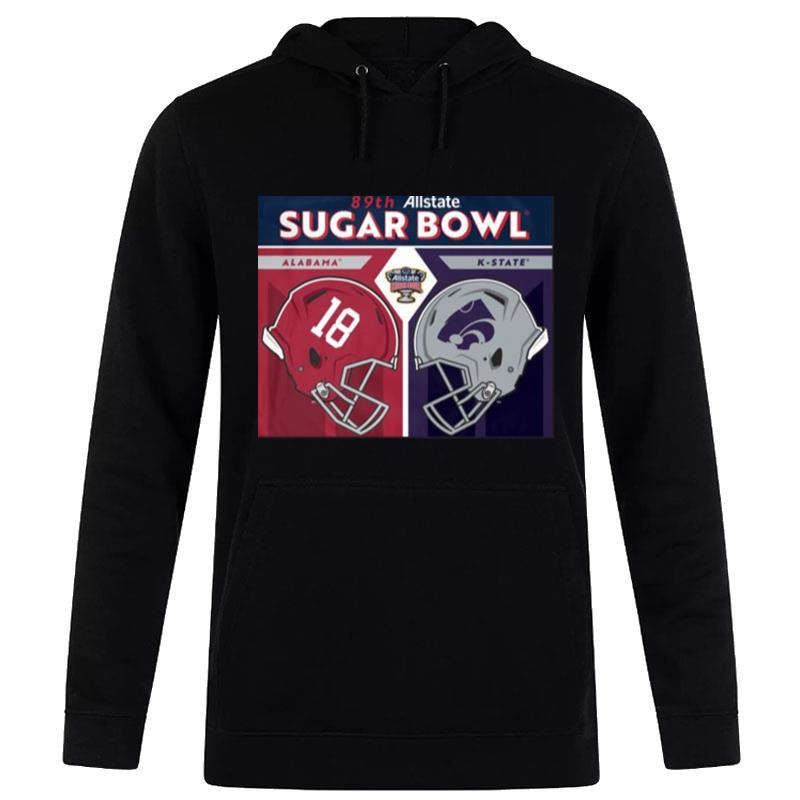 89Th Sugar Bowl Alabama Vs K State Matchup 2022 23 Hoodie