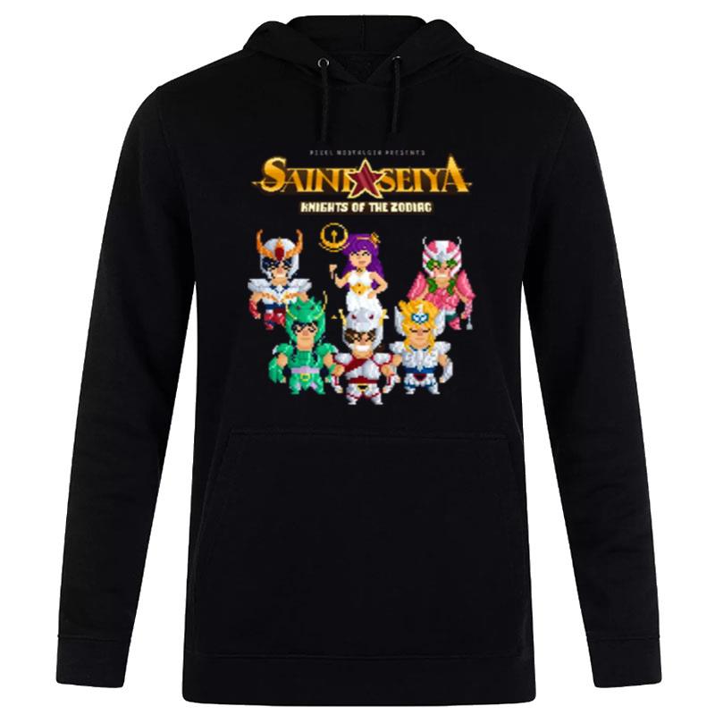 8 Bit Pixel Anime Nostalgic Saint Seiya 90S Hoodie