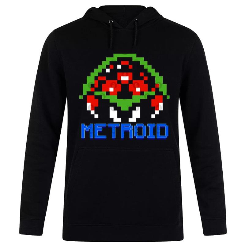 8Bit Pixel Design Super Metroid Hoodie