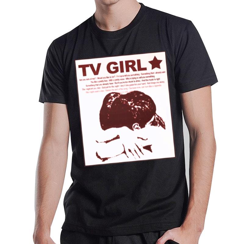 90S Album Cover Lovers Rock Tv Girl T-Shirt