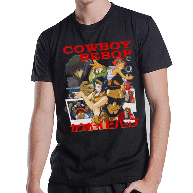 90S Cowboy Bebop Retro Anime T-Shirt