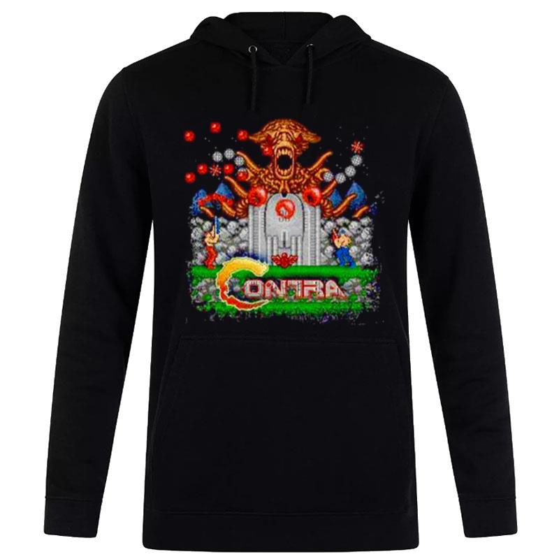 90S Game Contras Final Figh Hoodie