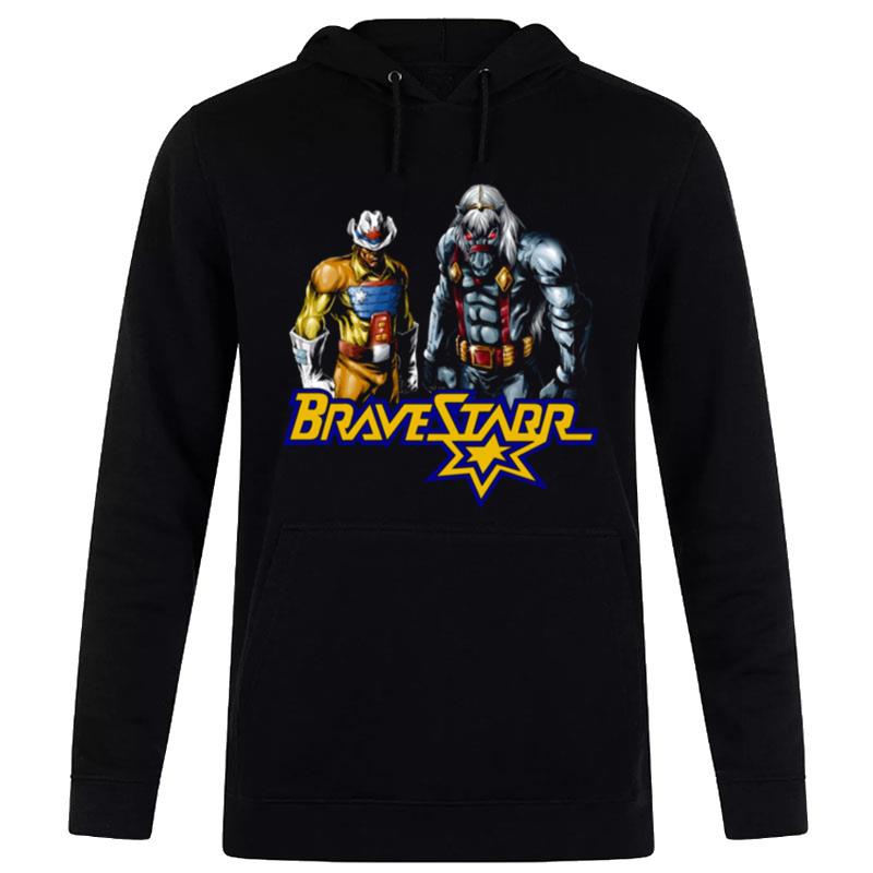 90S Hero Cartoon Bravestarr Hoodie