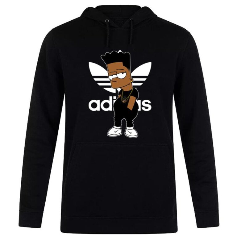 Adidas Bart Simpson Black Guy Hoodie