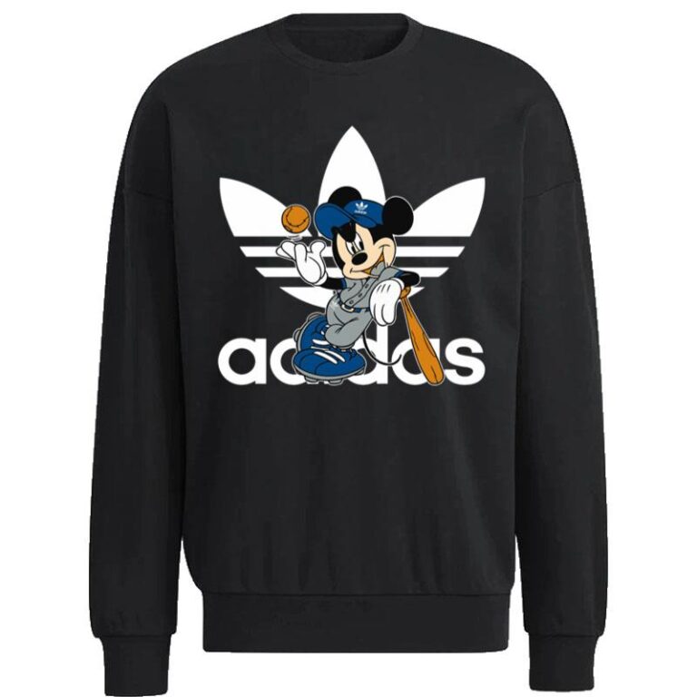 Adidas Baseball Mickey Mouse Sweatshirt