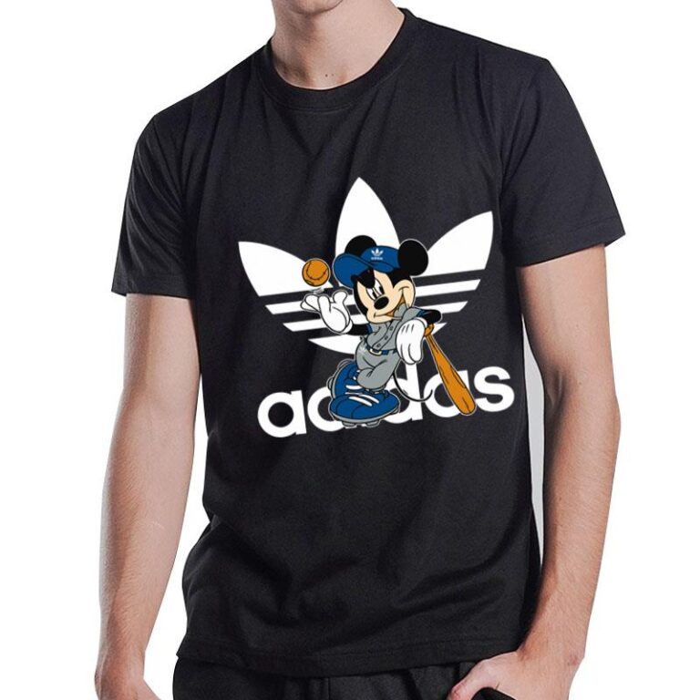 Adidas Baseball Mickey Mouse T-Shirt