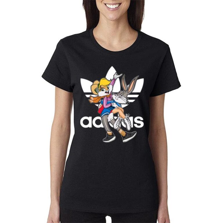 Adidas Bugs And Lola Bunny Women T-Shirt