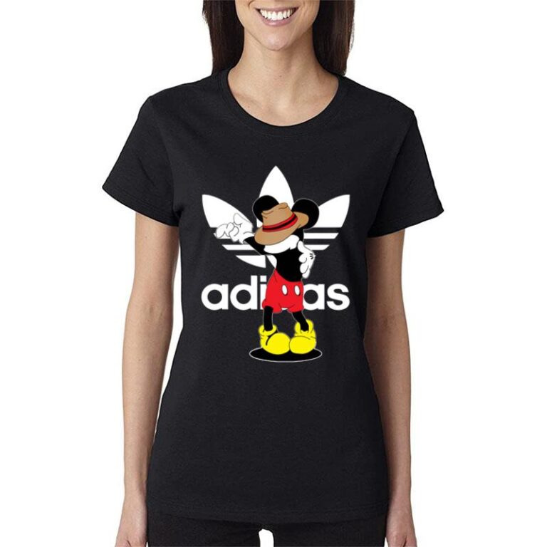 Adidas Mickey Mouse Michael Jackson Women T-Shirt