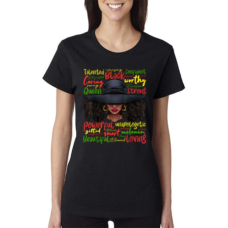 African Black History African American Ladies Juneteenth Ver 3 Women T-Shirt