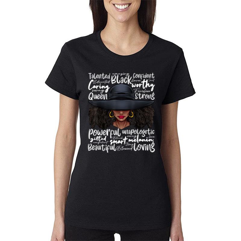 African Black History African American Ladies Juneteenth Women T-Shirt