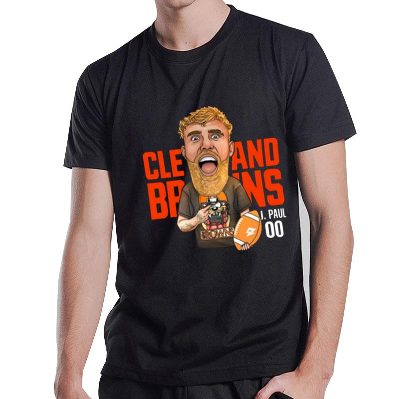 Agha Noor Cleveland Browns J Paul 00 T-Shirt