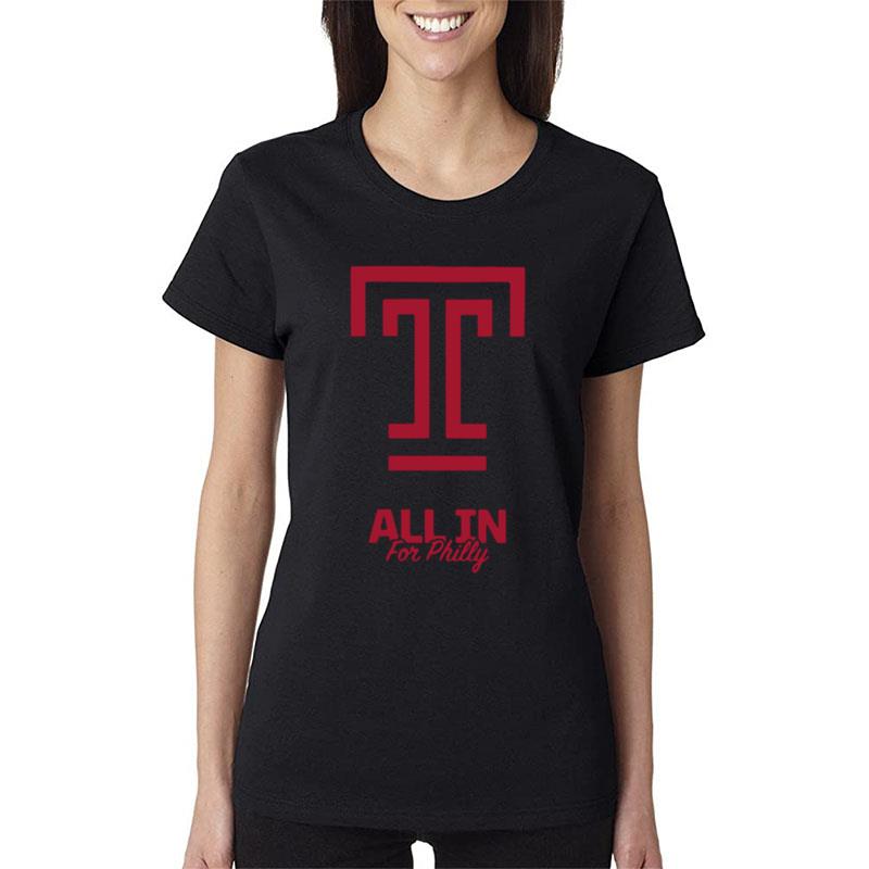 All In For Philly Women T-Shirt