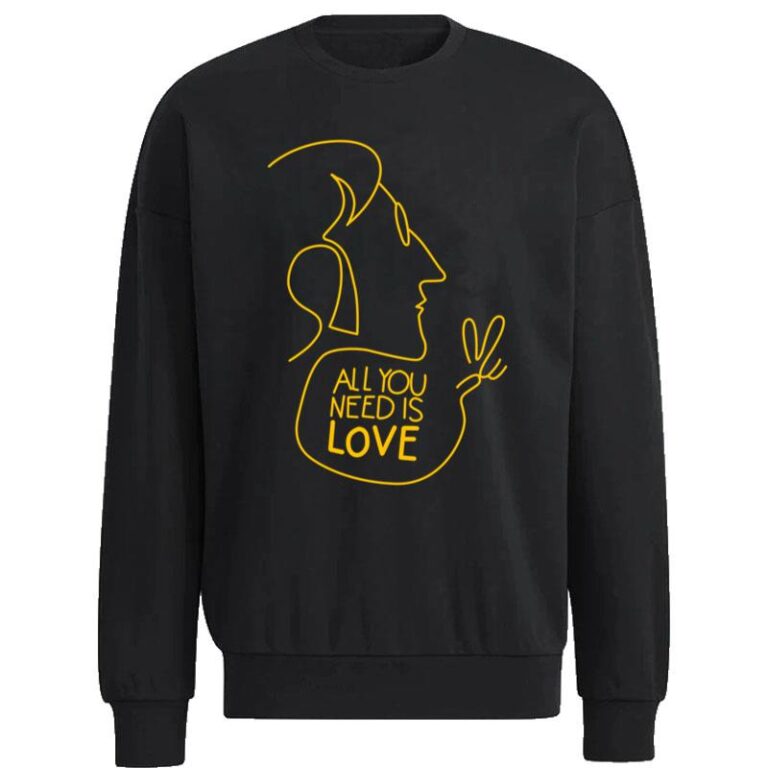 All You Need Is Love John Lennon The Beatles Sweatshirt