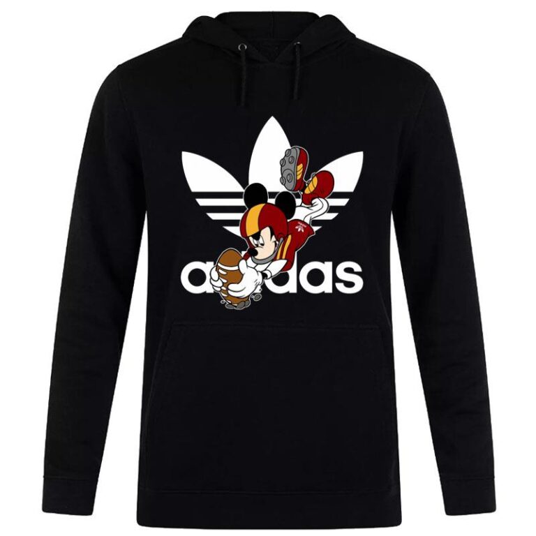 American Football Mickey Mouse Adidas Hoodie