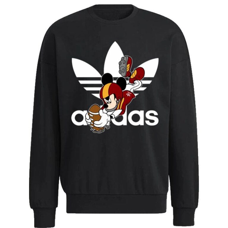 American Football Mickey Mouse Adidas Sweatshirt