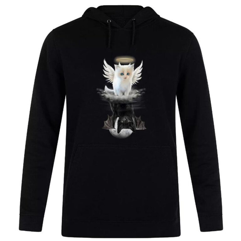 Angel Satan Cat Hoodie