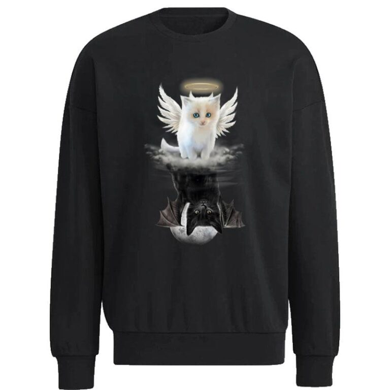 Angel Satan Cat Sweatshirt