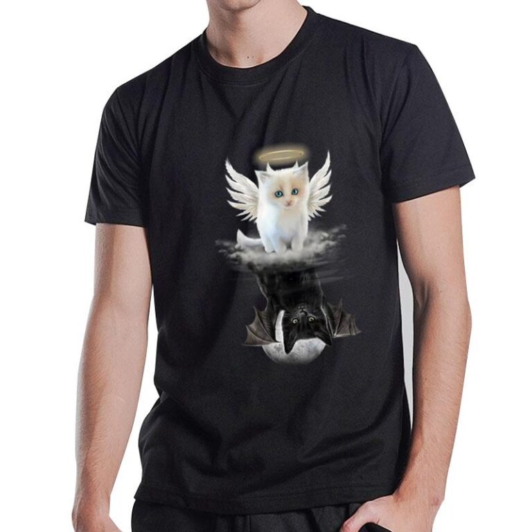 Angel Satan Cat T-Shirt
